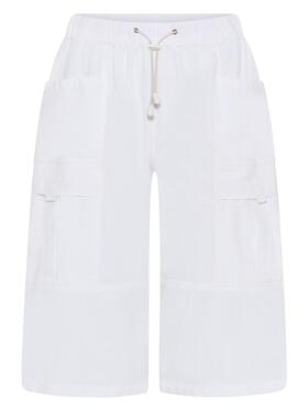 Marc Lauge - Marc Lauge 2662 Lina hvid shorts