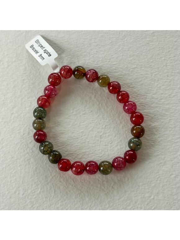 Three M - Three M 2407 agate armbånd