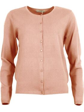 Ofelia - Ofelia Gry støvet rosa Cardigan