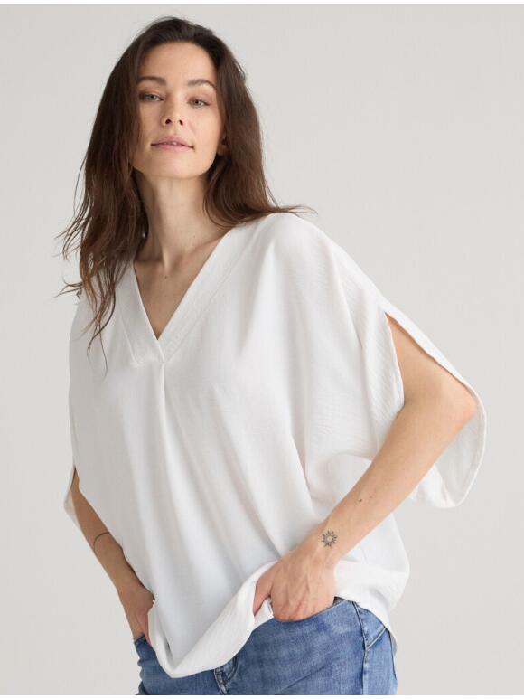 Allweek - Allweek offwhite Beth-Anni bluse