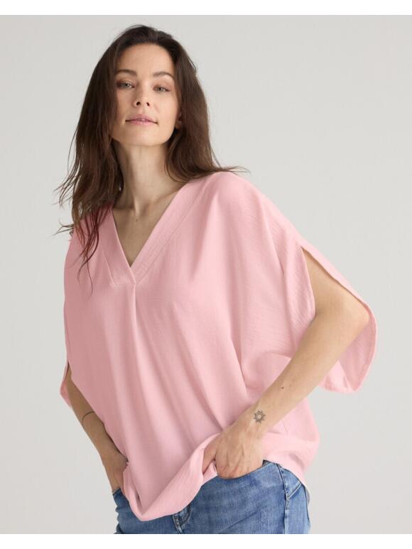 Allweek - Allweek rosa Beth-Anni Bluse