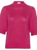 Kaffe - Kaffe Regina pink strik Bluse