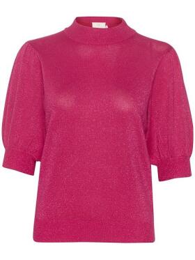 Kaffe - Kaffe Regina pink strik Bluse