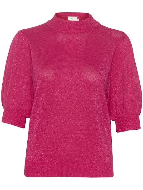 Kaffe - Kaffe Regina pink strik Bluse