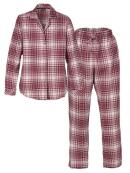 Trofé - Trofè 64228 mørk rosa ternet Pyjamas