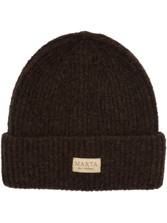 Marta Du Château - Marta Du Chateau brun Beanie strik hue